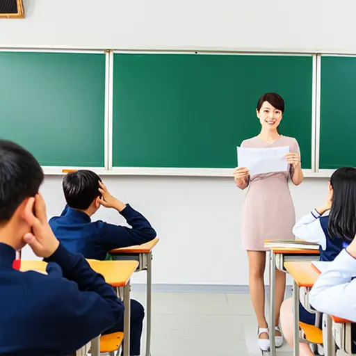 当老师念出我的满分成绩时，我简直不敢相信自己的耳朵。