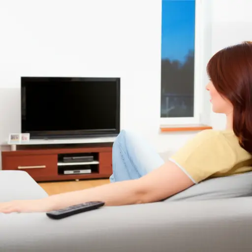 她现在看电视的时间比以前少了。