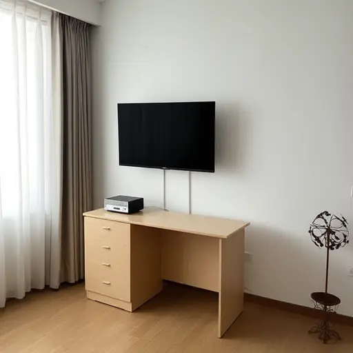 我们既没有电视也没有收音机。