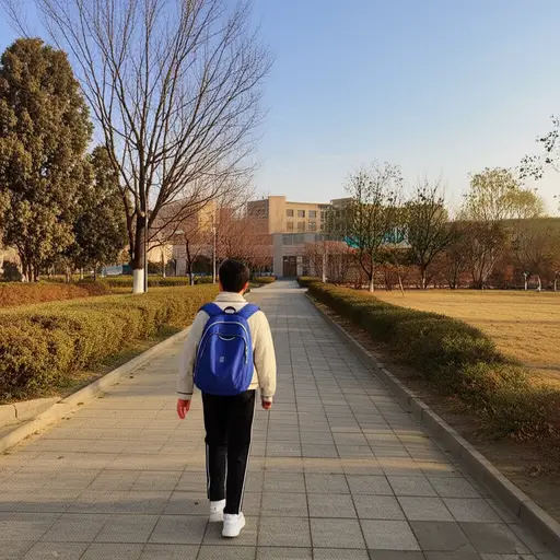 我明天会晚点到学校。