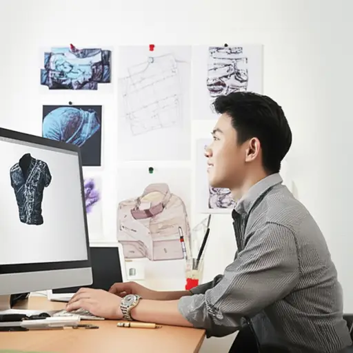 他希望有一天能成为一名成功的设计师。