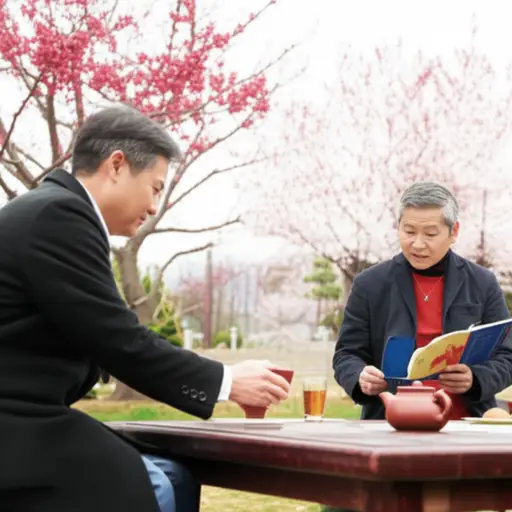 随着时间的推移，他们的相识发展成了一段持久的友谊。