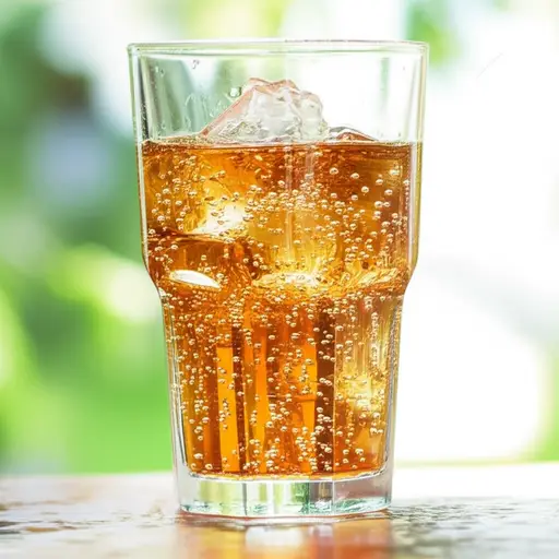 夏天的时候，我最喜欢喝冰镇的汽水解暑。