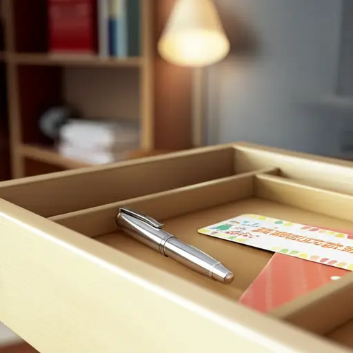 这支笔是我生日时父亲送给我的，从那以后我一直珍藏着它。