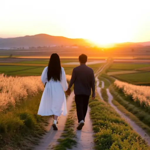 我们昨天走了很长一段路。