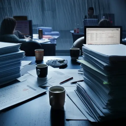 我们应该取消旅行；天气预报不好，而且反正我们太忙了。