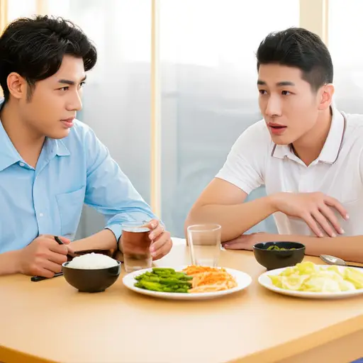 我们现在吃午饭好吗？" "好的。"