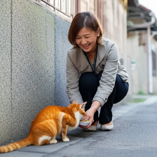 我妈妈是一位非常善良的女性。