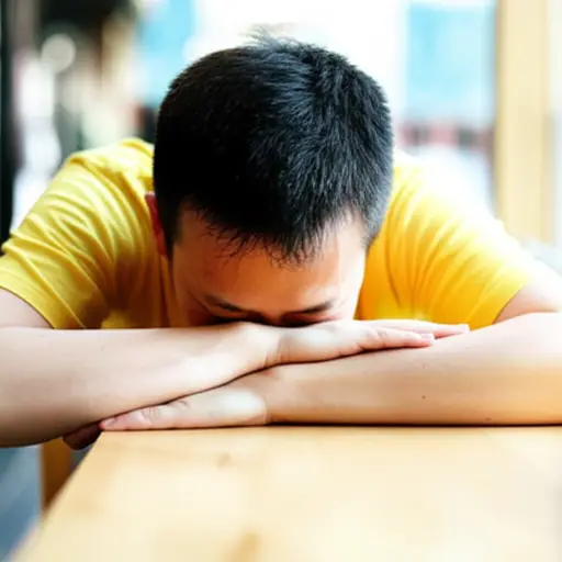 午饭后，我常常感到困倦。