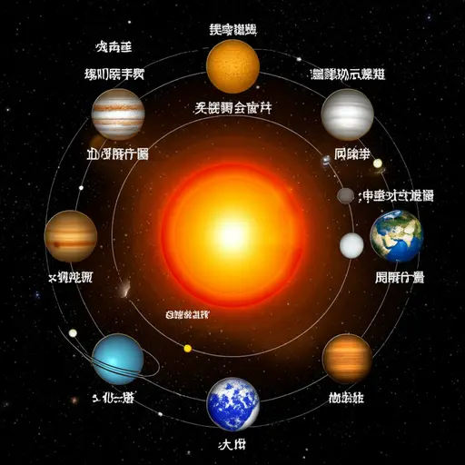 地球是我们太阳系中的一颗行星。
