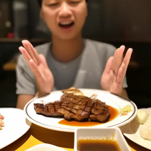 我不喜欢肉。