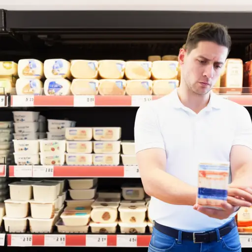 因为他正在遵循的饮食规定，他不吃任何乳制品。