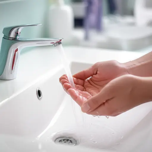 我每天洗手很多次。