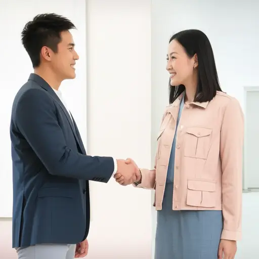 祝你一切顺利！很高兴认识你。