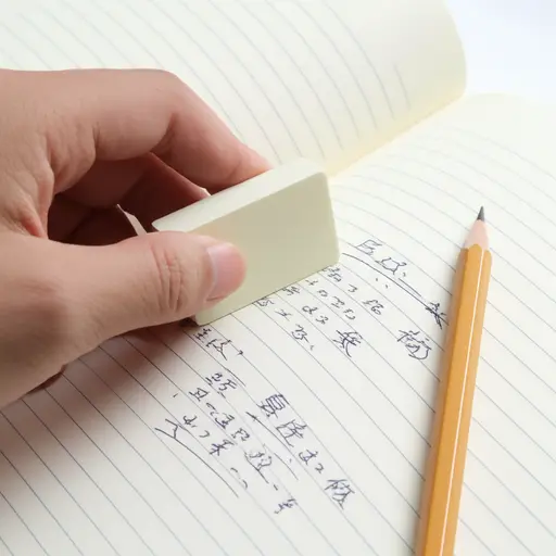 我需要一块橡皮来改正这个拼写错误。