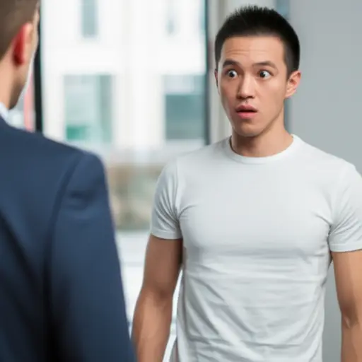 他没想到会见到我。