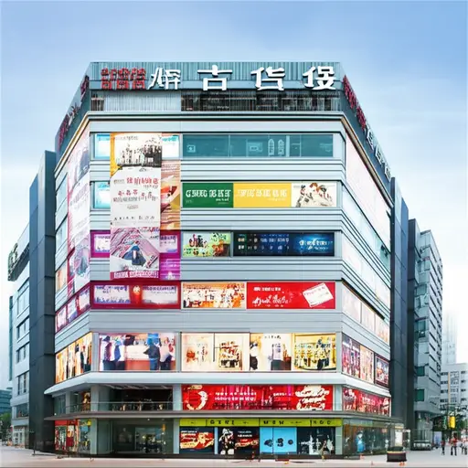 这家百货商店有很多层。