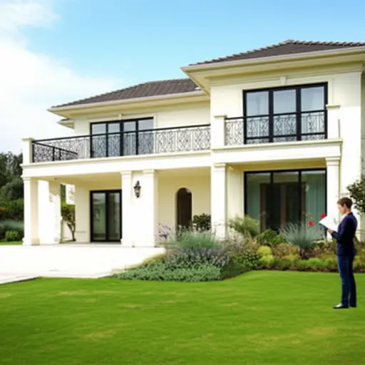 房产评估给这所房子的估价超过一百万英镑。