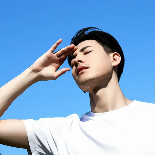 今天真的很热。