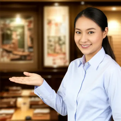 “是的，我能帮你吗？”