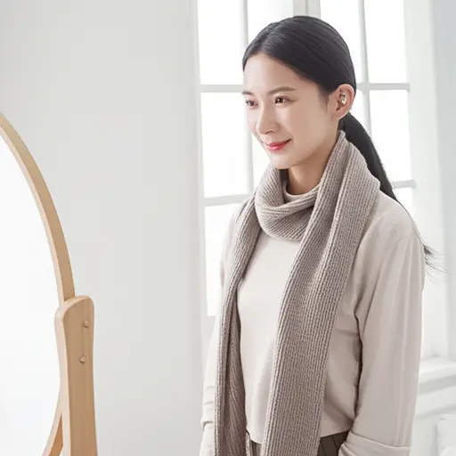 这不是一条昂贵的围巾，但我喜欢它，因为它让我想起我的姐姐。