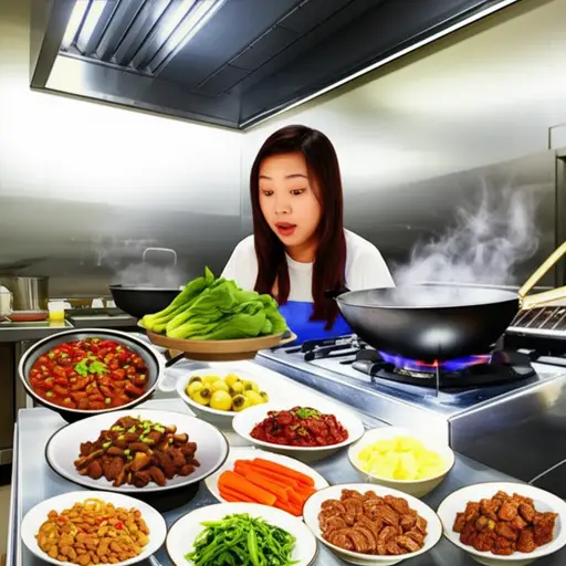 我做饭时太投入了，结果做了太多食物。