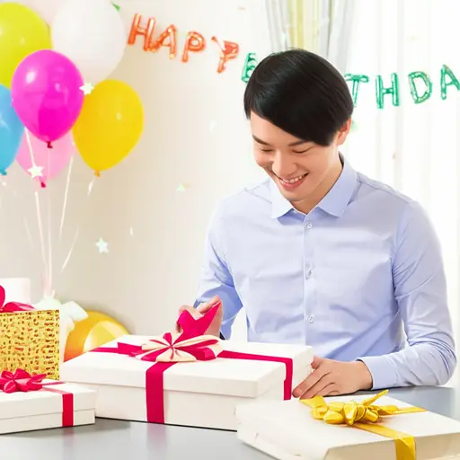 我收到了一个生日礼物。