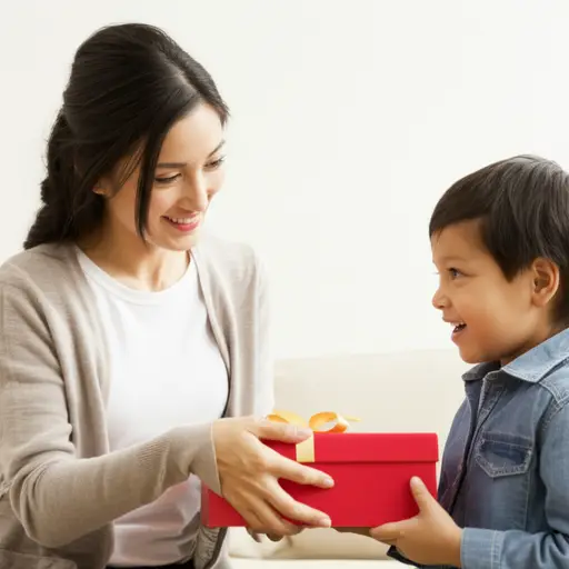 我妈妈为我准备了一份惊喜礼物。