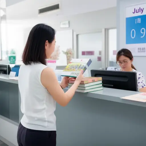 我必须在七月六号归还图书馆的书。