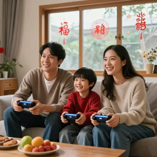 我的新年决心是花更多时间陪伴家人。