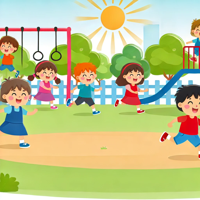 我喜欢去公园。