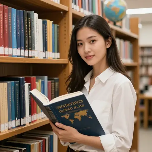 她的学术背景是国际关系与外交。