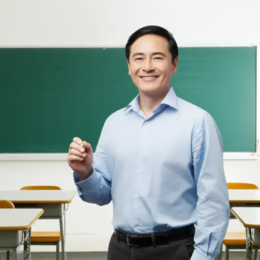 直到最近他还在当老师。