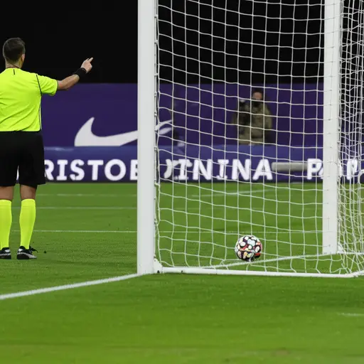 裁判决定允许这个进球。