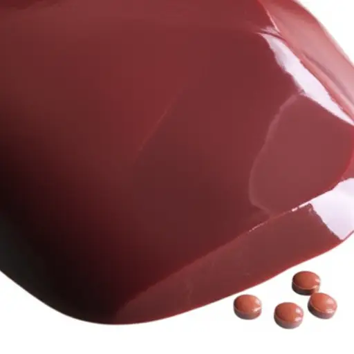 肝脏是铁的丰富来源。