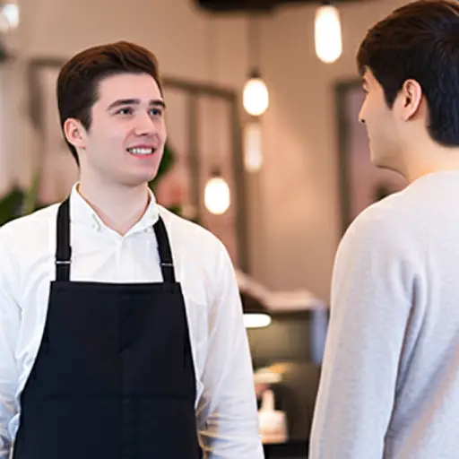 “你生我的气吗？” “当然不。”