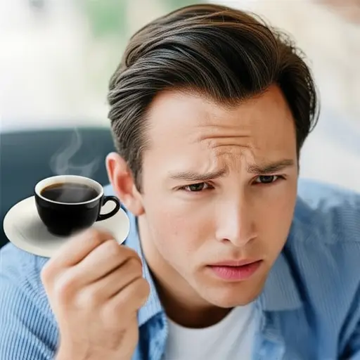 这杯咖啡太浓了，我喝不下去。