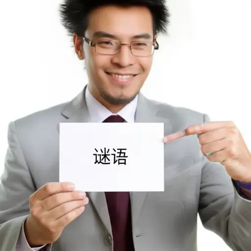 这个谜语很简单，我一下子就猜出来了。