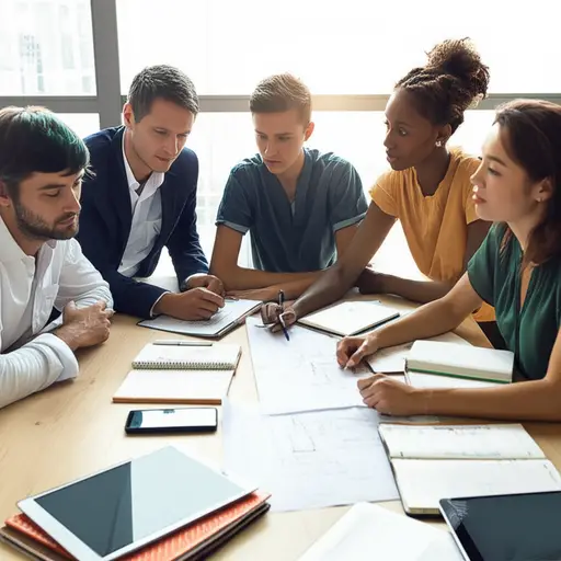 这个团队是一群有才华的人。