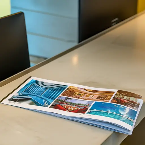 酒店的这份宣传册展示了他们提供的所有设施。