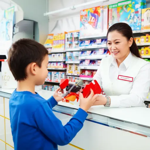 如果玩具坏了，你可以把它退回去。