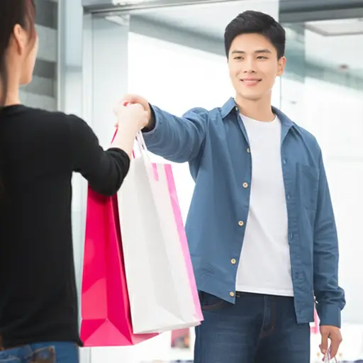 我会为你拿那些包。