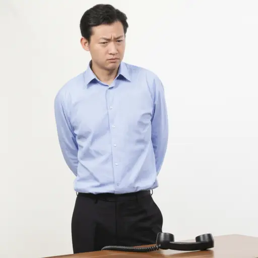 他还没有回答。