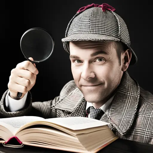 这本小说里最令人难忘的角色是一位机智的侦探。