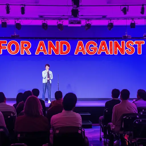 你有没有看过那个叫“赞成与反对”的脱口秀？