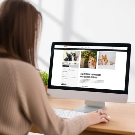 我读了一个关于宠物的有趣博客。