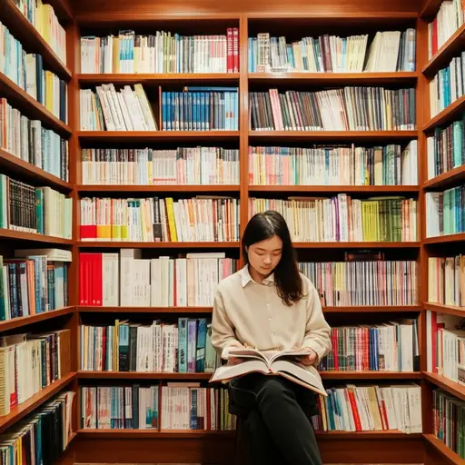 我的朋友是一个爱书人士，拥有大量藏书。