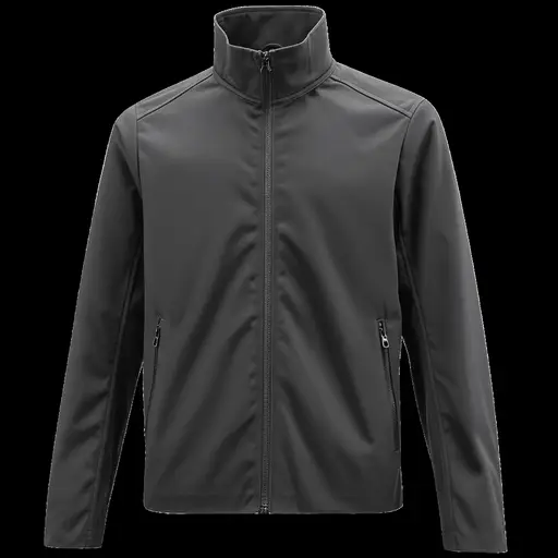 这件新夹克有一个时尚的高领。