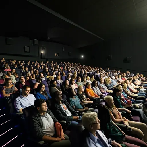 电影院已经满座了。