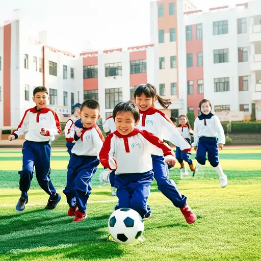 我班上的大多数孩子都喜欢踢足球。